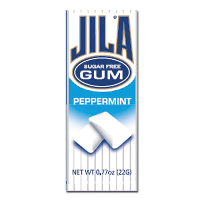 Sugar Free Jila Peppermint Gum - 12ct CandyStore.com