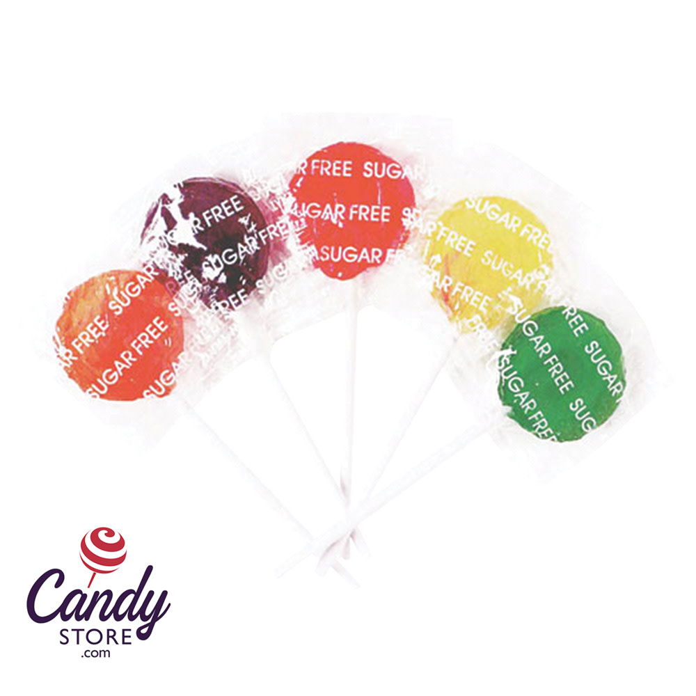 Sugar Free Jolly Pop Lollipops - 2lb CandyStore.com