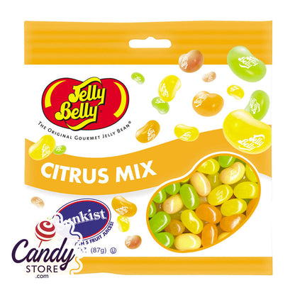 Sunkist Citrus Mix Jelly Belly Jelly Beans Bags - 12ct CandyStore.com