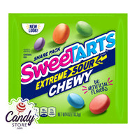 Sweetarts Extreme Sour Chewy 4oz Pouch - 12ct CandyStore.com