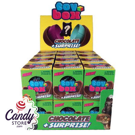 Toy Box Surprise Chocolate Balls with Toy - 24ct CandyStore.com