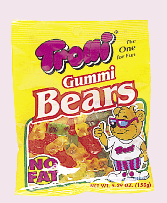 Trolli Gummi Bears Classics - 12ct Bags CandyStore.com