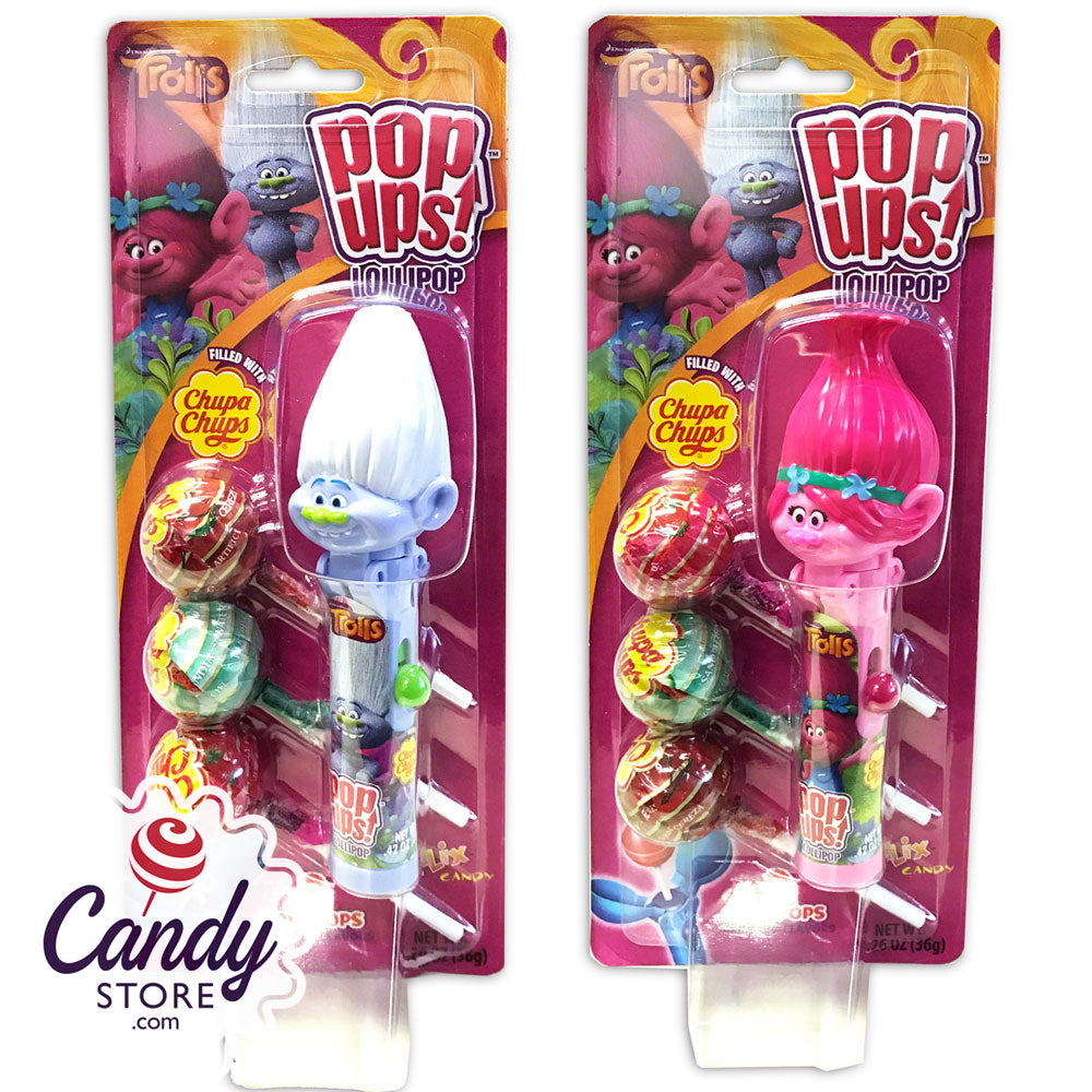 Trolls Pop-Ups Lollipops Toys - 6ct CandyStore.com