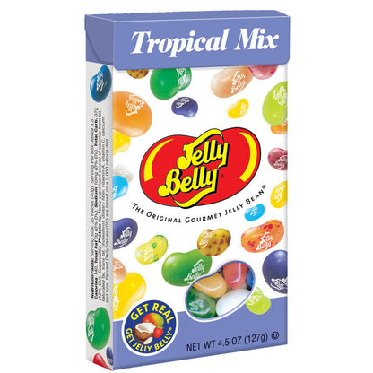 Tropical Jelly Belly Jelly Beans Fliptop 4.5oz Boxes - 12ct CandyStore.com