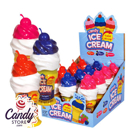 Twist-N-Lik Candy Ice Cream - 12ct | CandyStore.com