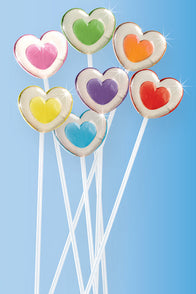 Two Tone Hearts Pops - 120ct CandyStore.com