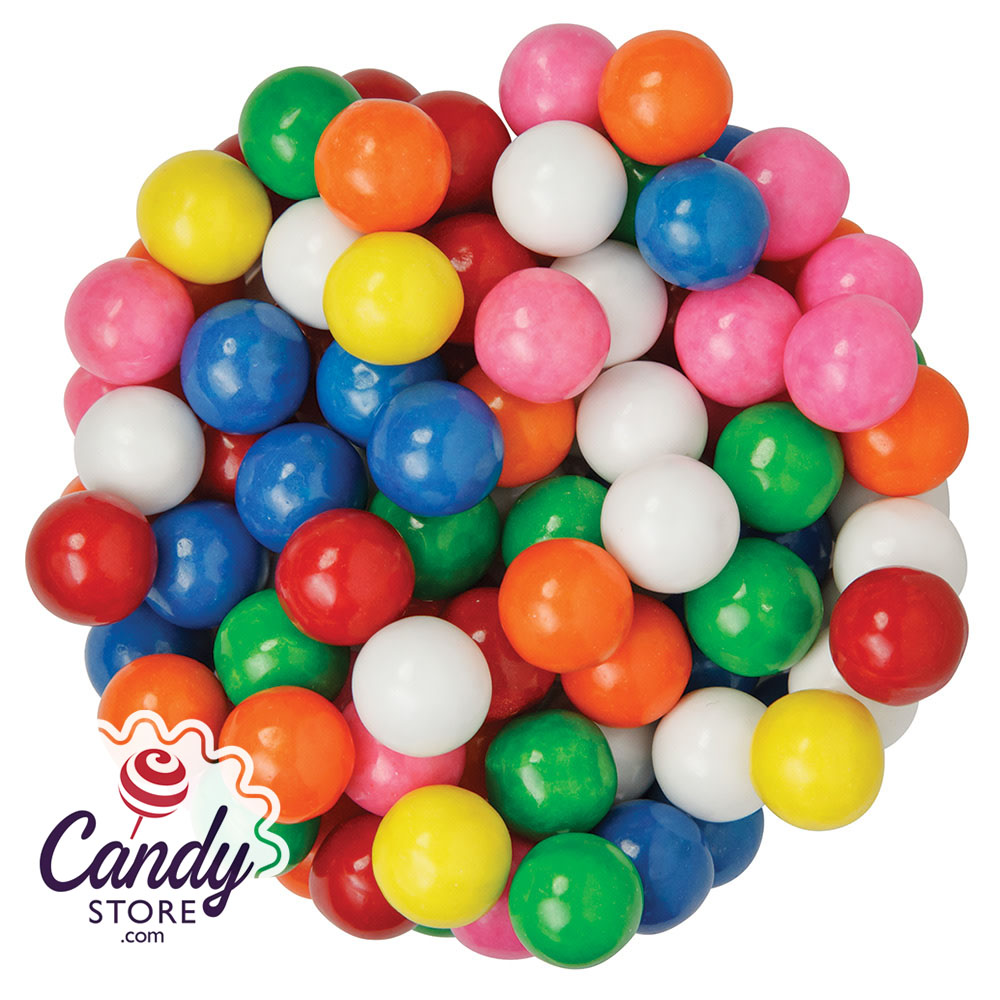 Unprinted Gumballs 4800ct - 20lb CandyStore.com