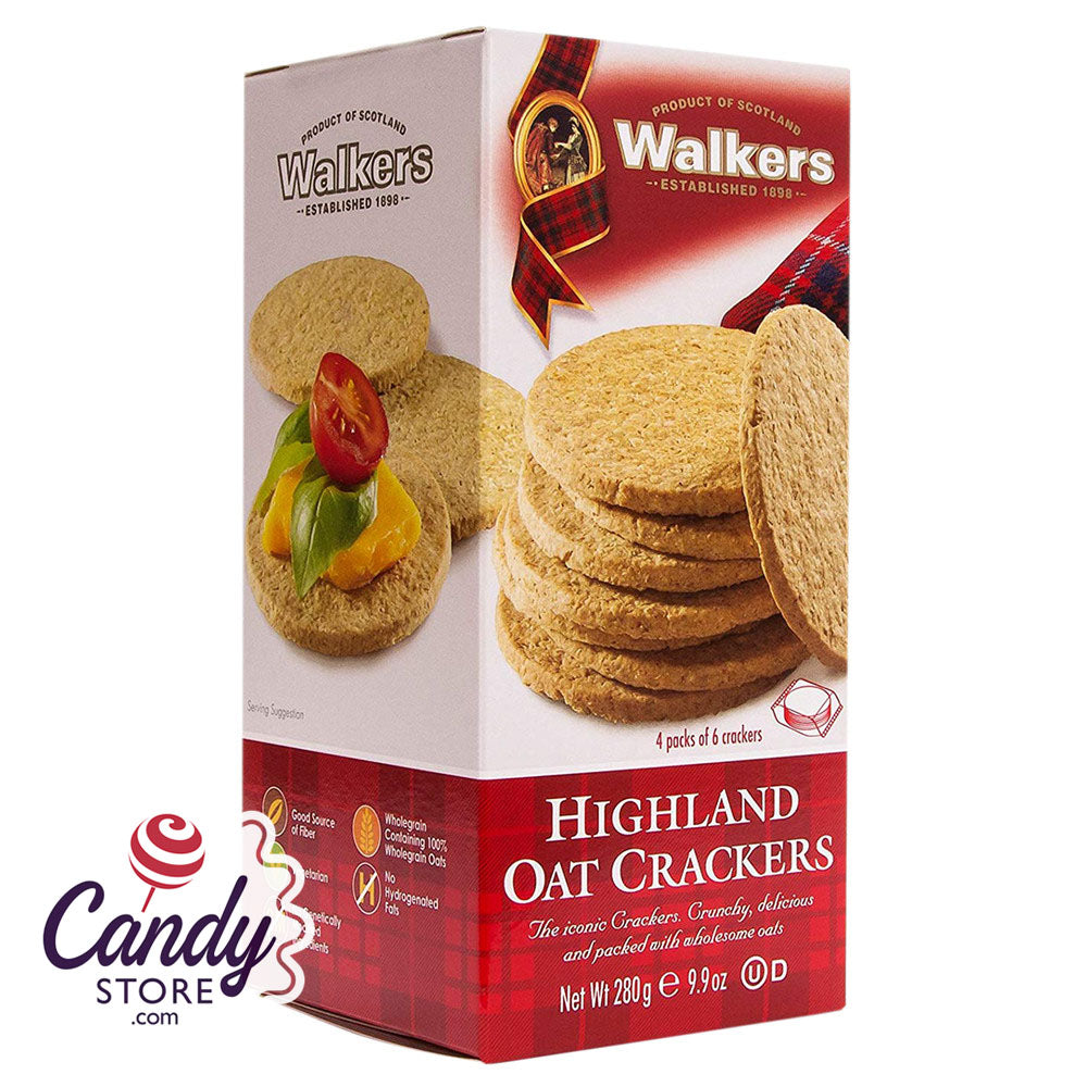 Walkers Highland Oat Crackers 9.9oz Box - 6ct CandyStore.com