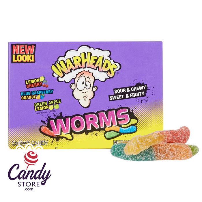 Warheads Worms Theater Box 12ct 