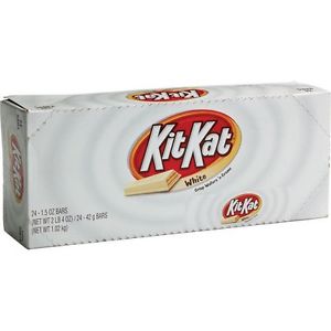 White Chocolate Kit Kat Bars - 24ct CandyStore.com