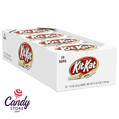 White Chocolate Kit Kat Bars - 24ct CandyStore.com