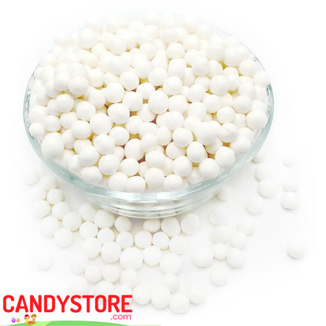 White Wedding Mints - 5lb CandyStore.com