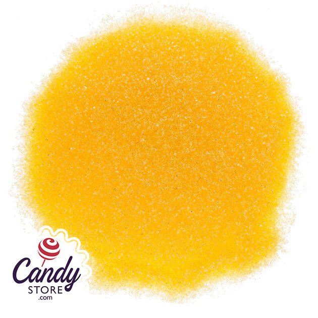 Yellow Sanding Sugar - 8lb CandyStore.com