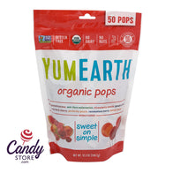 Yumearth Family Size Assorted Lollipop 12.3oz Peg Bags - 12ct CandyStore.com