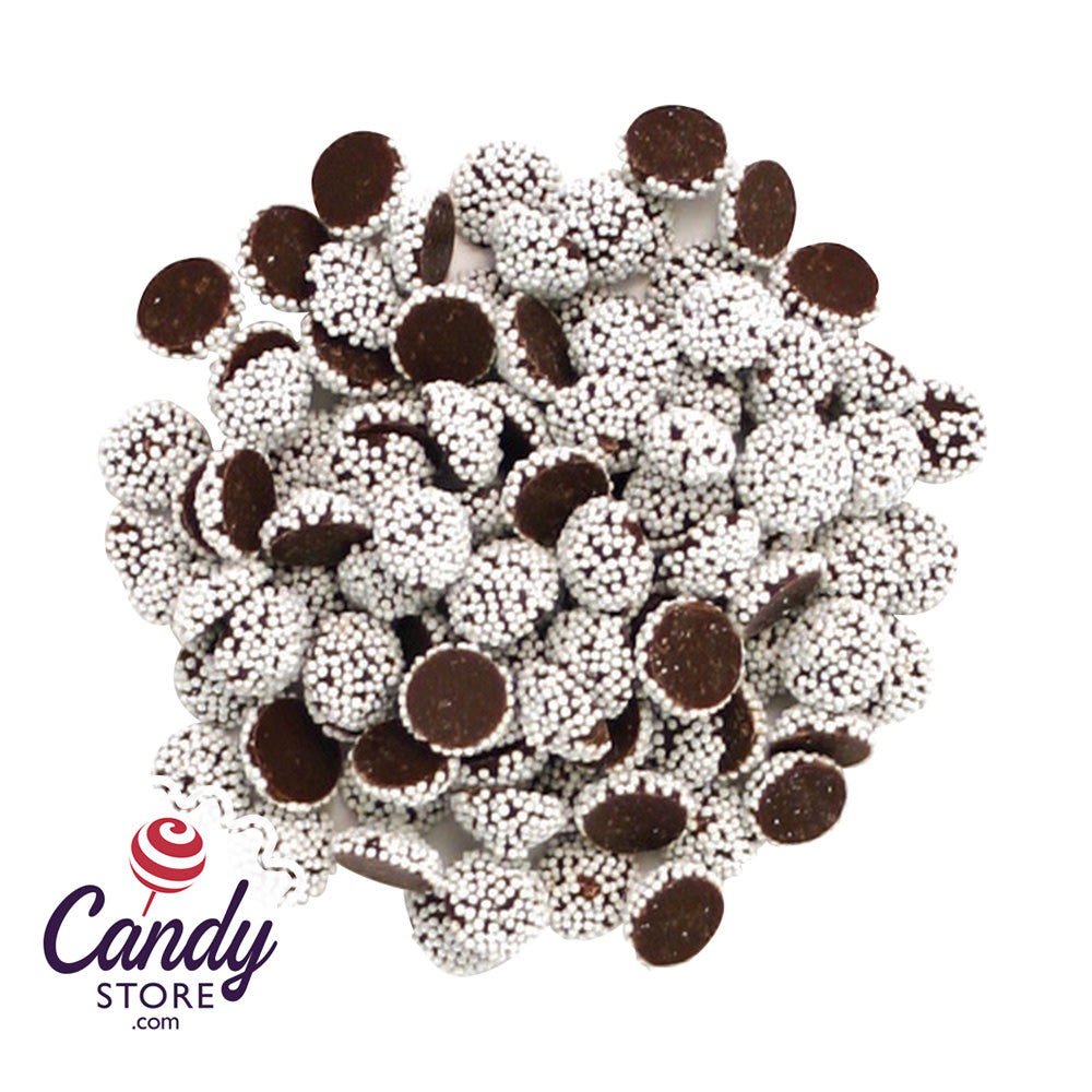 White Seeds Mini Nonpareils Dark Chocolate - 10lb