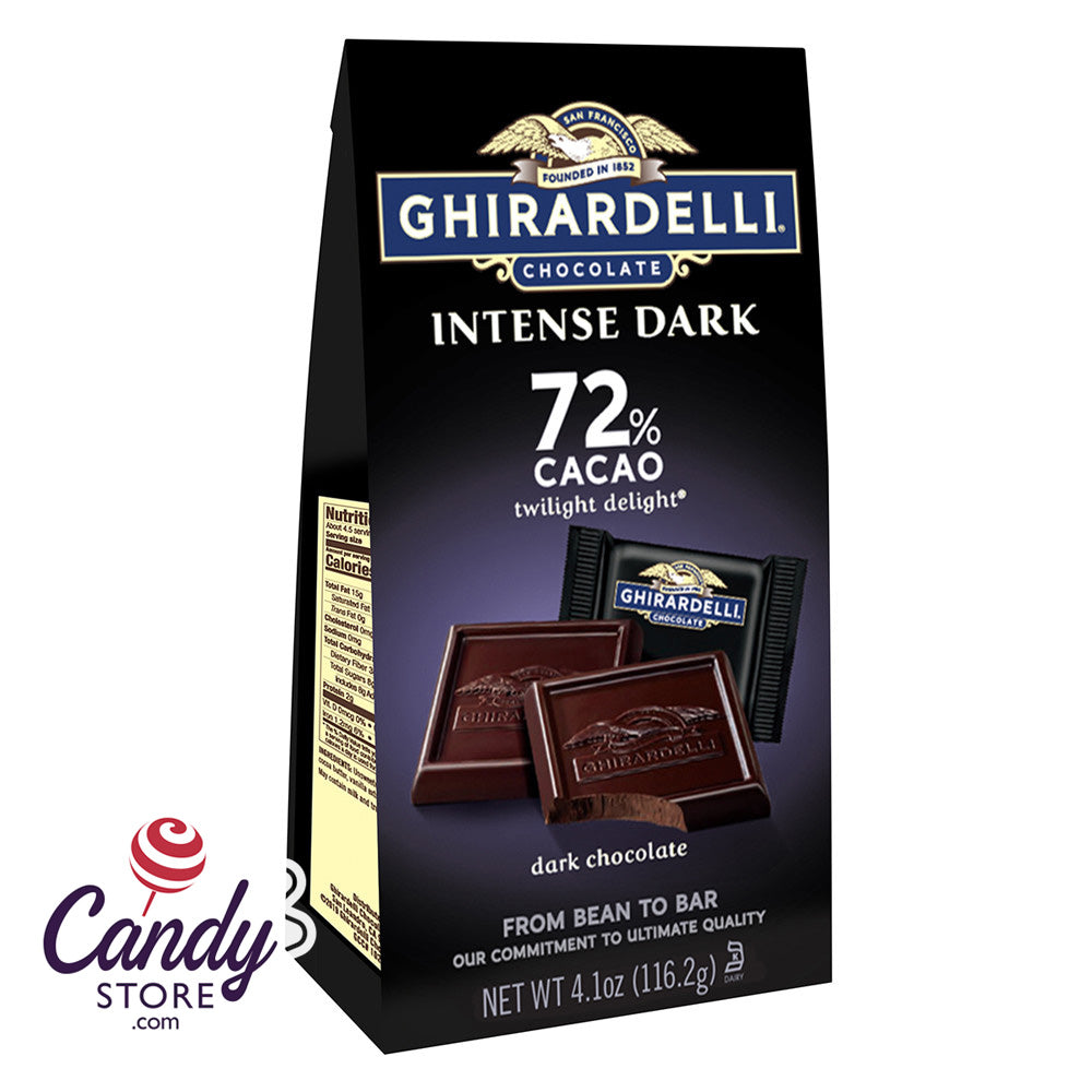 Ghirardelli Squares Twilight Delight Intense Dark Bags - 6ct