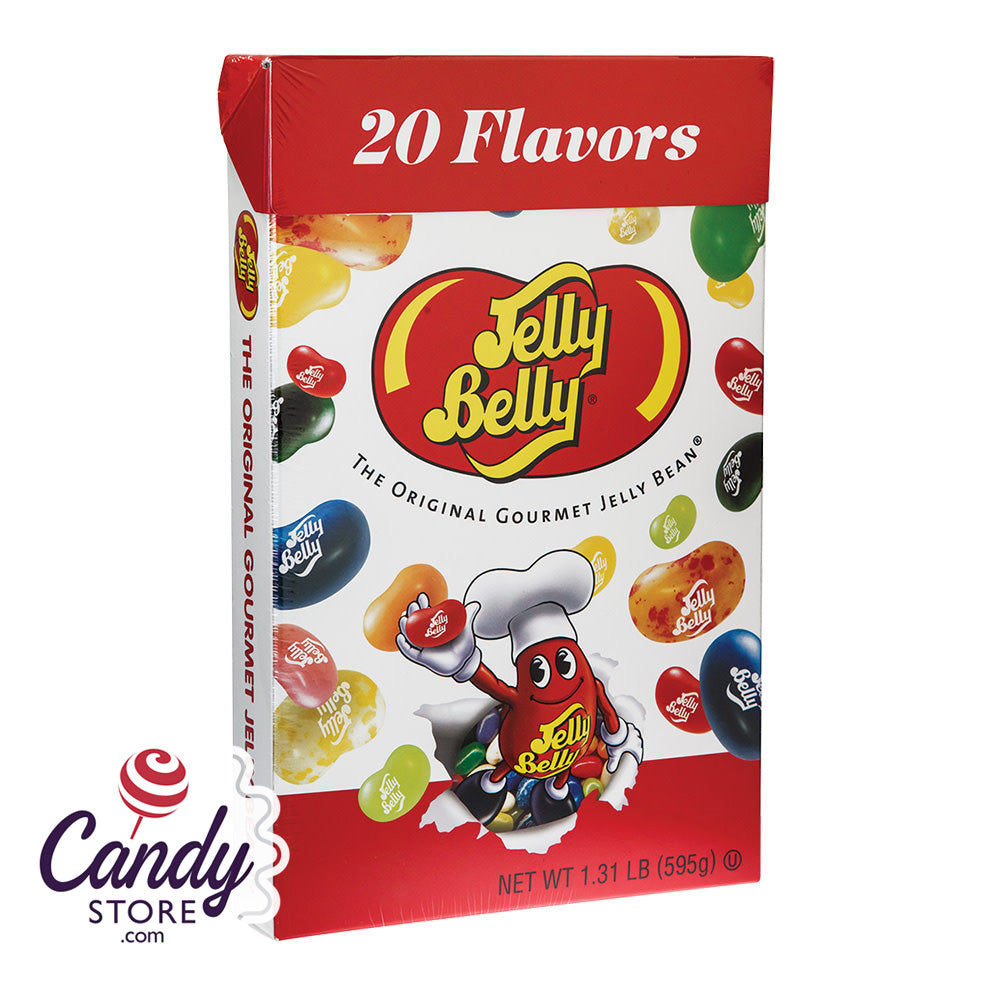 Jelly Belly 20-Flavor Jelly Beans Jumbo Box 6ct - CandyStore.com