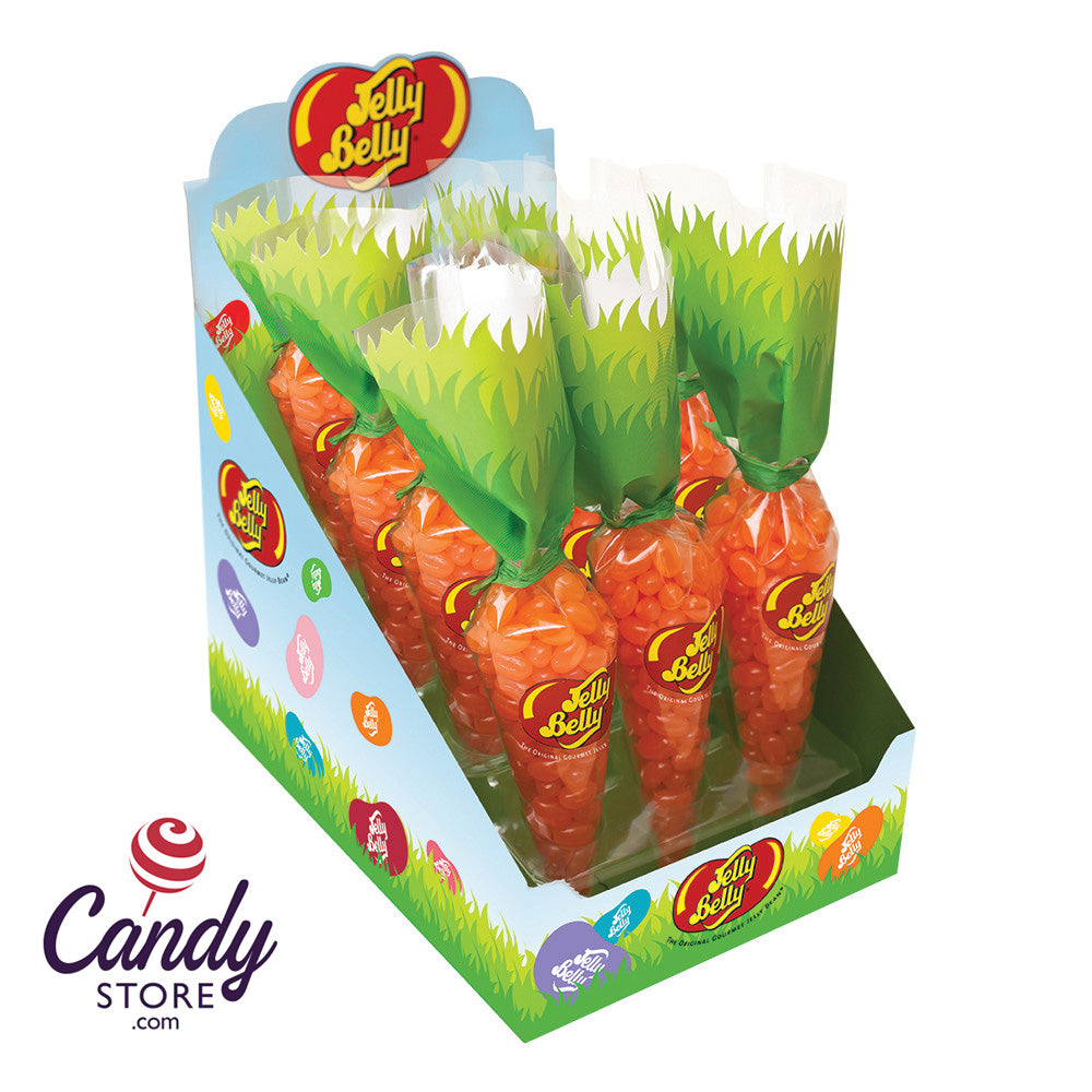 Jelly Belly Tangerine Jelly Beans Carrot Bag - 24ct