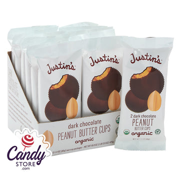 Justin's Dark Choc Peanut Butter Cups 12-Pack 