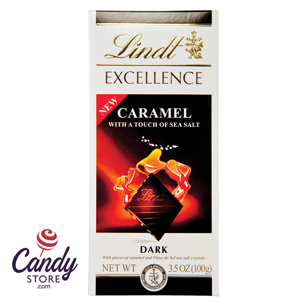 Lindt Excellence Caramel And Sea Salt Bars 12ct 6772