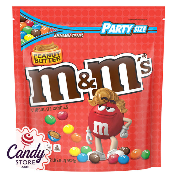 M&M's Chocolate Candies, Fudge Brownie, Party Size - 34.0 oz