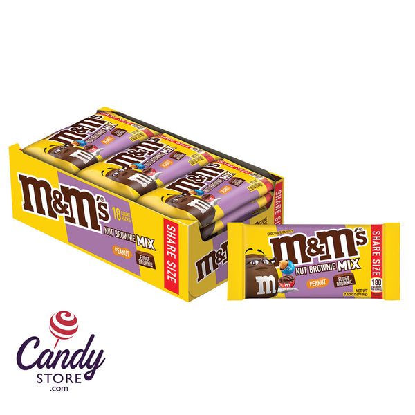 New Nut Brownie Mix M&M's are set to hit shelves at retailers nationwide in  August! These combine Peanut and Fudge Brownie M&M's in one…