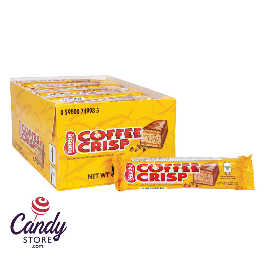 Nestle Coffee Crisp Candy Bars - 24ct