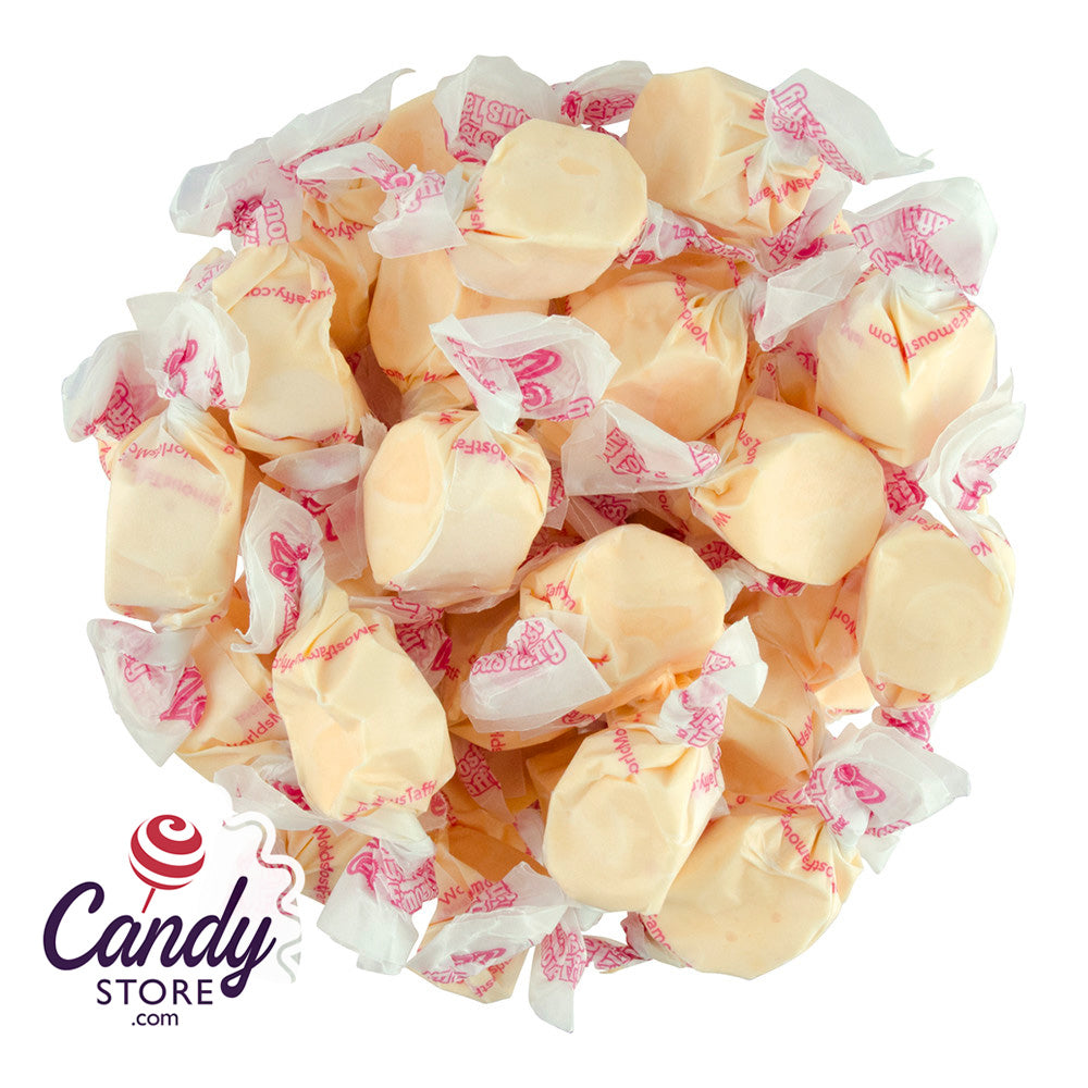 Peach Zeno's Taffy Candy 4lb - CandyStore.com