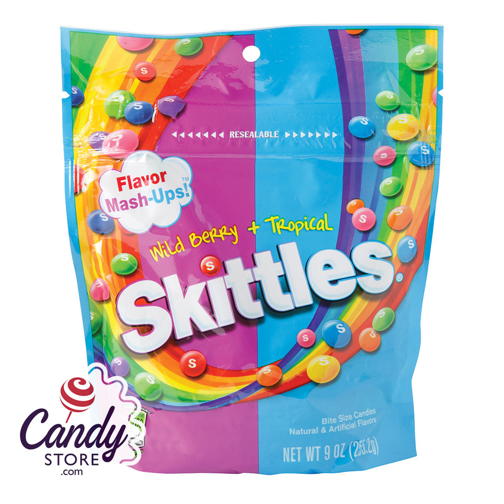 Skittles Wild Berry & Tropical Mashups Candy - 8ct