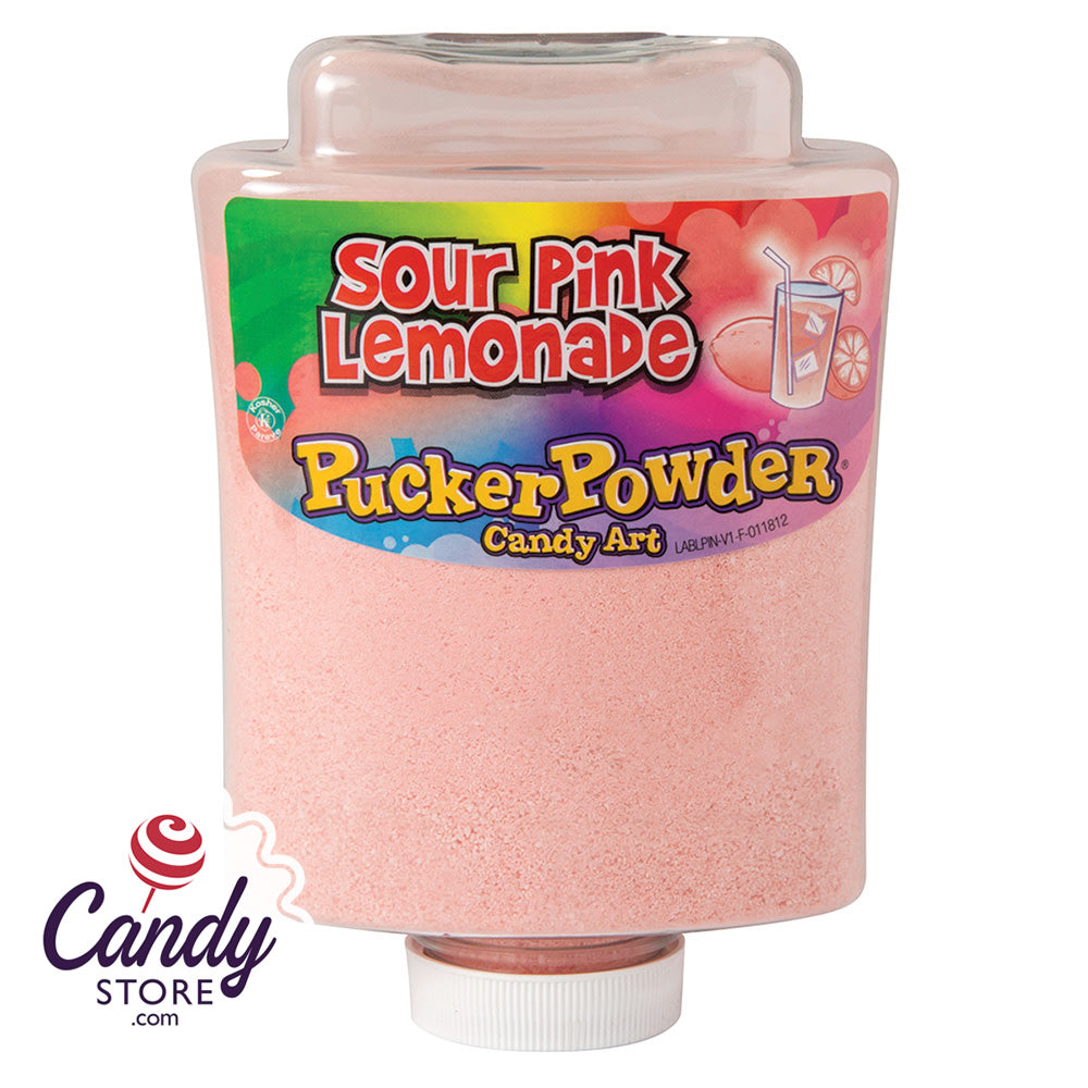 Pucker Powder Sour Pink Lemonade Bottle - 1ct