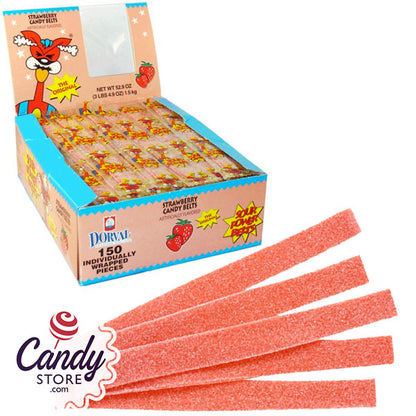 Sour Power Belts - 150ct Wrapped CandyStore.com