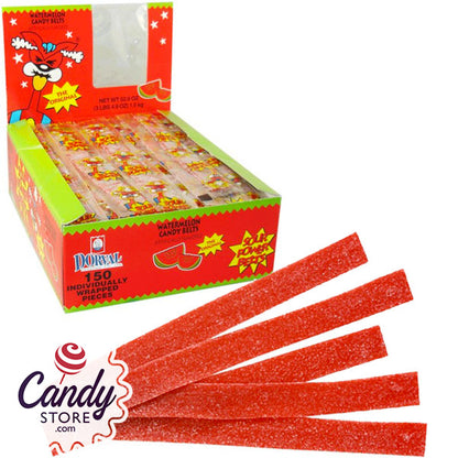 Sour Power Belts - 150ct Wrapped CandyStore.com