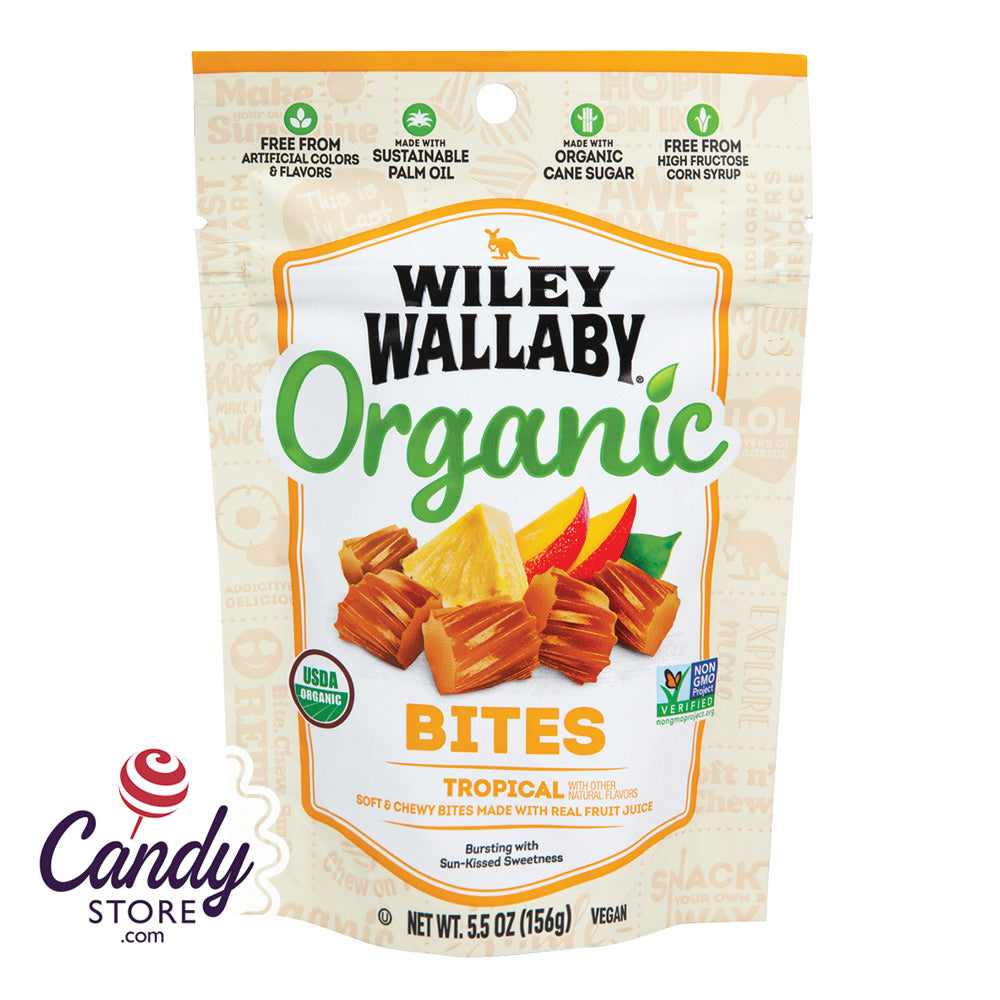 Tropical Organic Bites Wiley Wallaby - 8ct